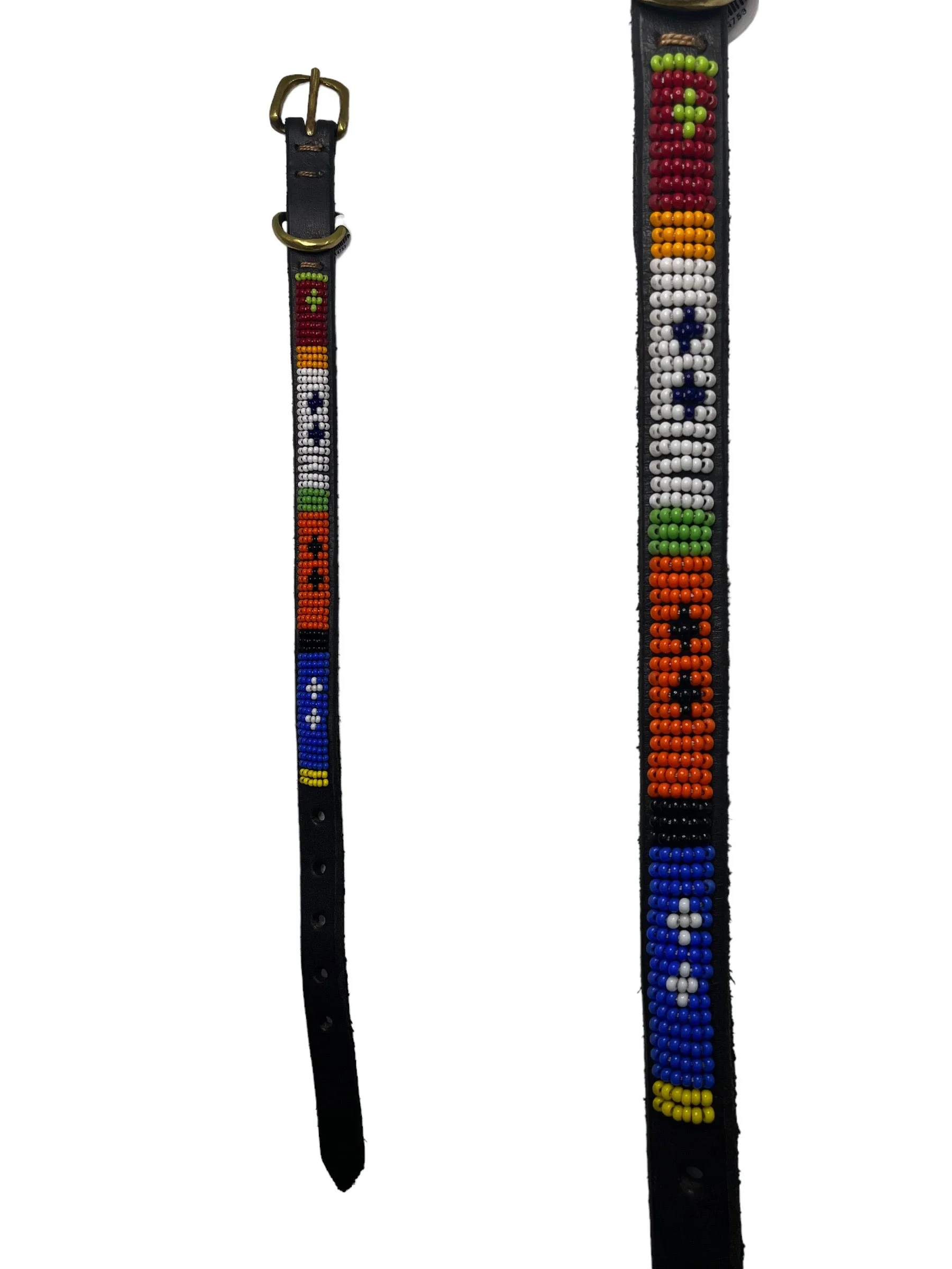 10" Maasai Beaded Cat Collar