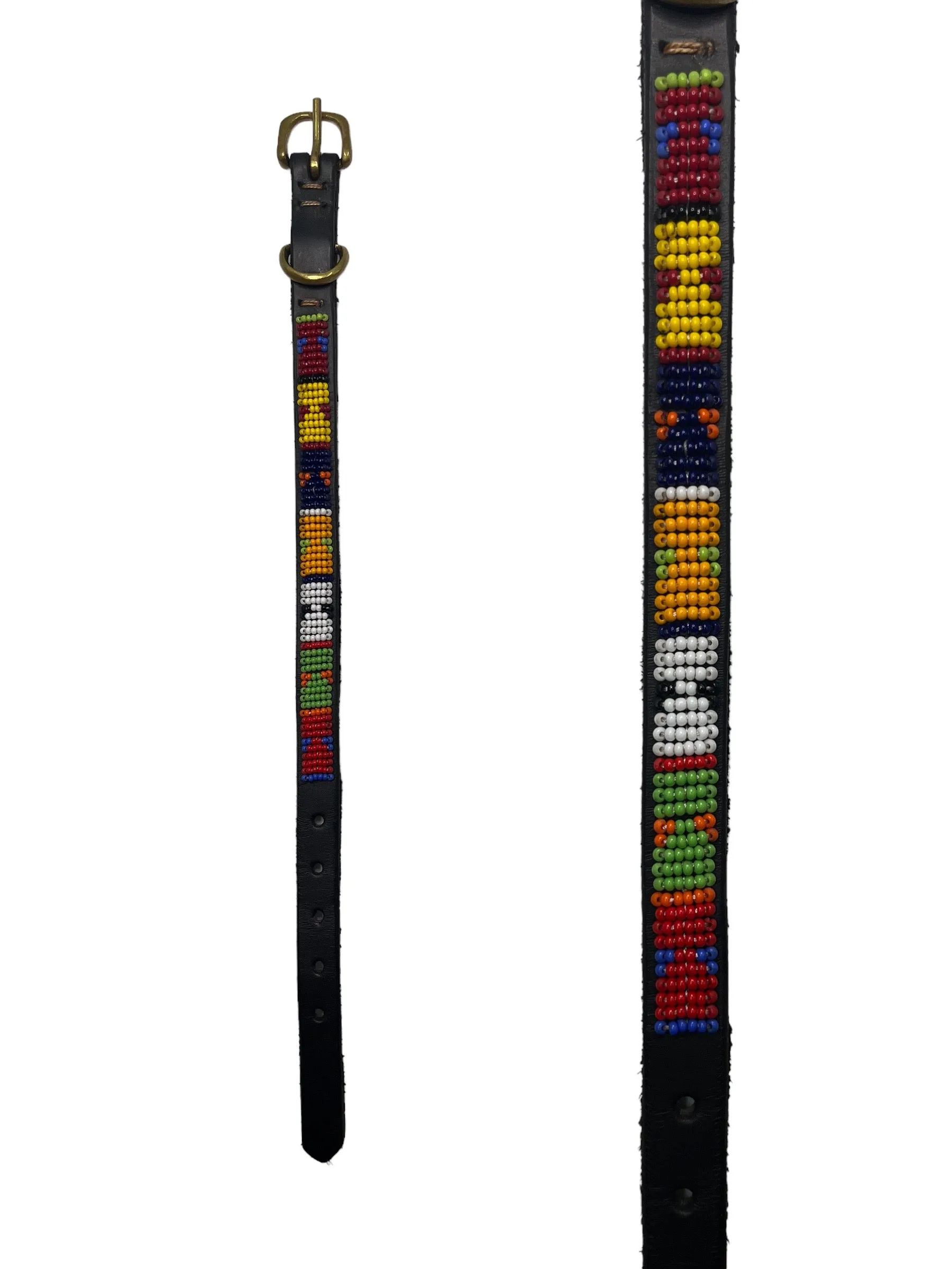 10" Maasai Beaded Cat Collar