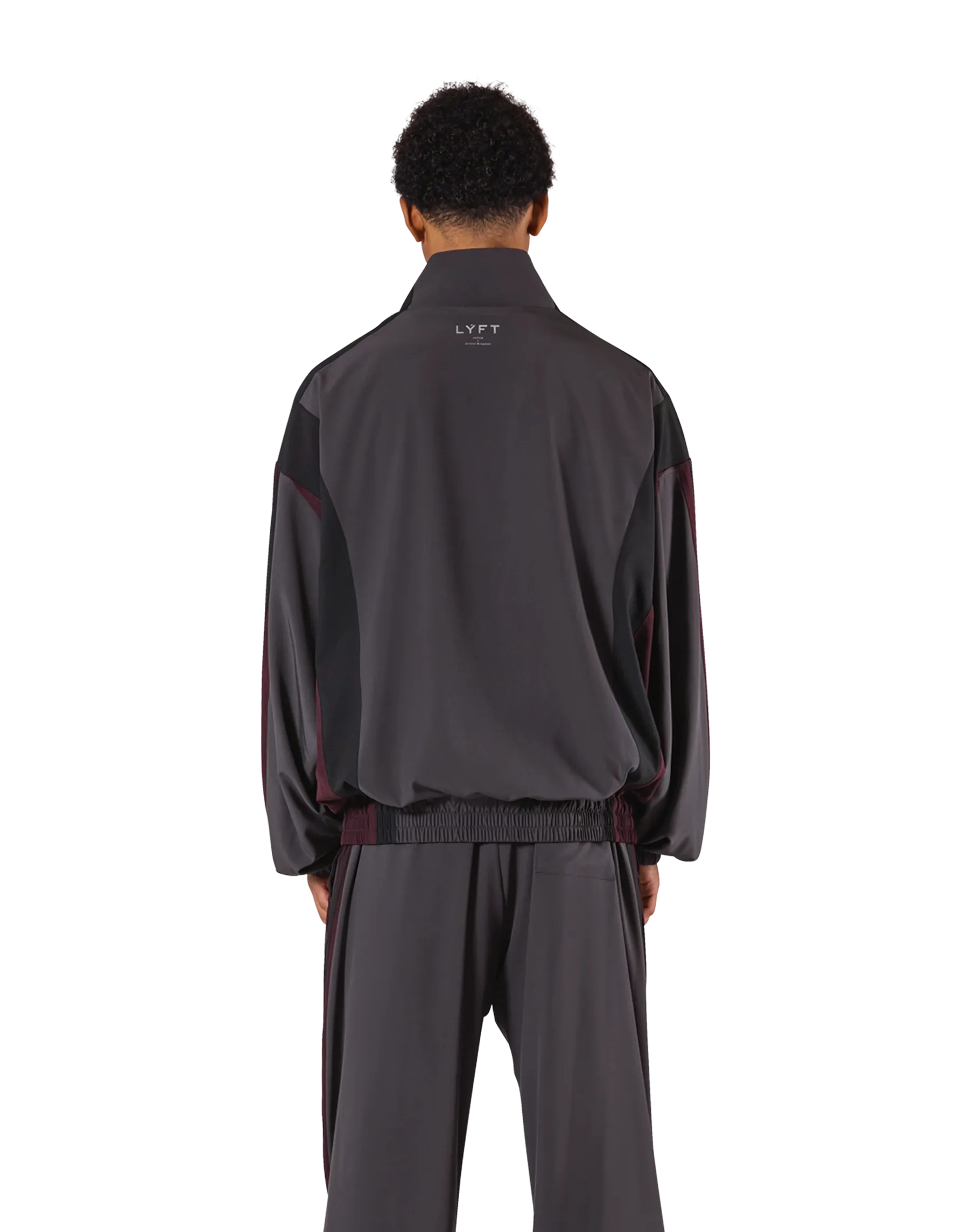 2Line Oversize Track Jacket - D.Grey