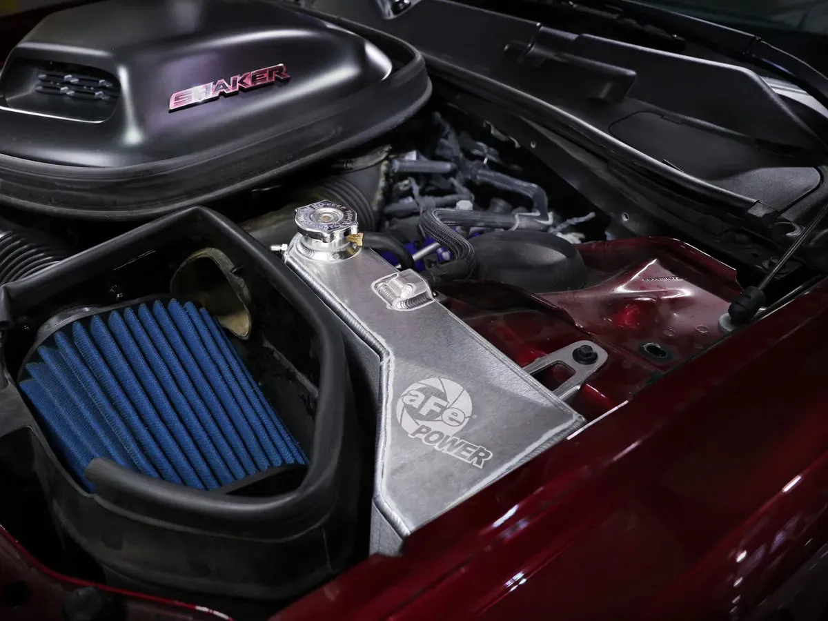 AFE BladeRunner GT Series Engine Coolant Expansion Tank: 300 / Challenger / Charger 2011 - 2024 (3.6L V6 & 5.7L Hemi)