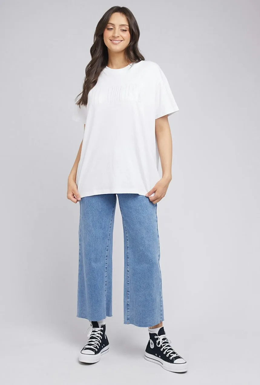 All About Eve Heritage Tee White