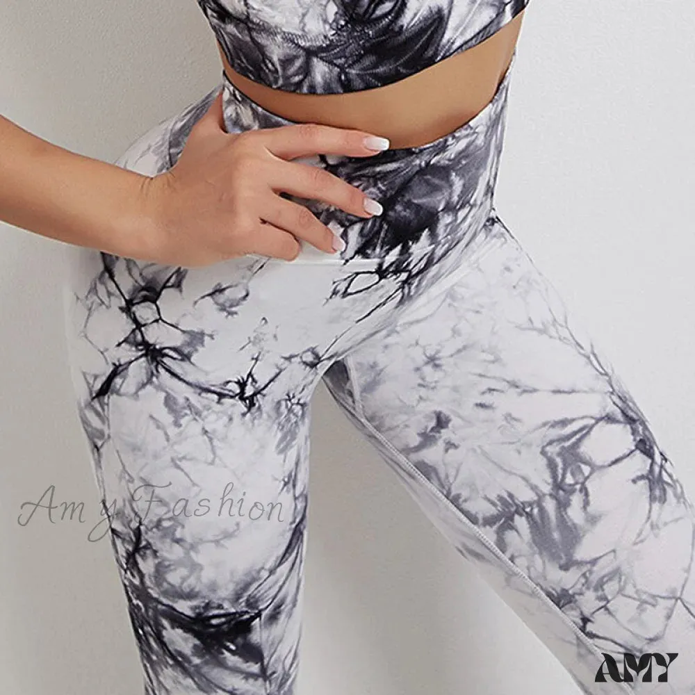 Amy Fashion - Workout Scrunch Butt Lifting Sports Gym Tights