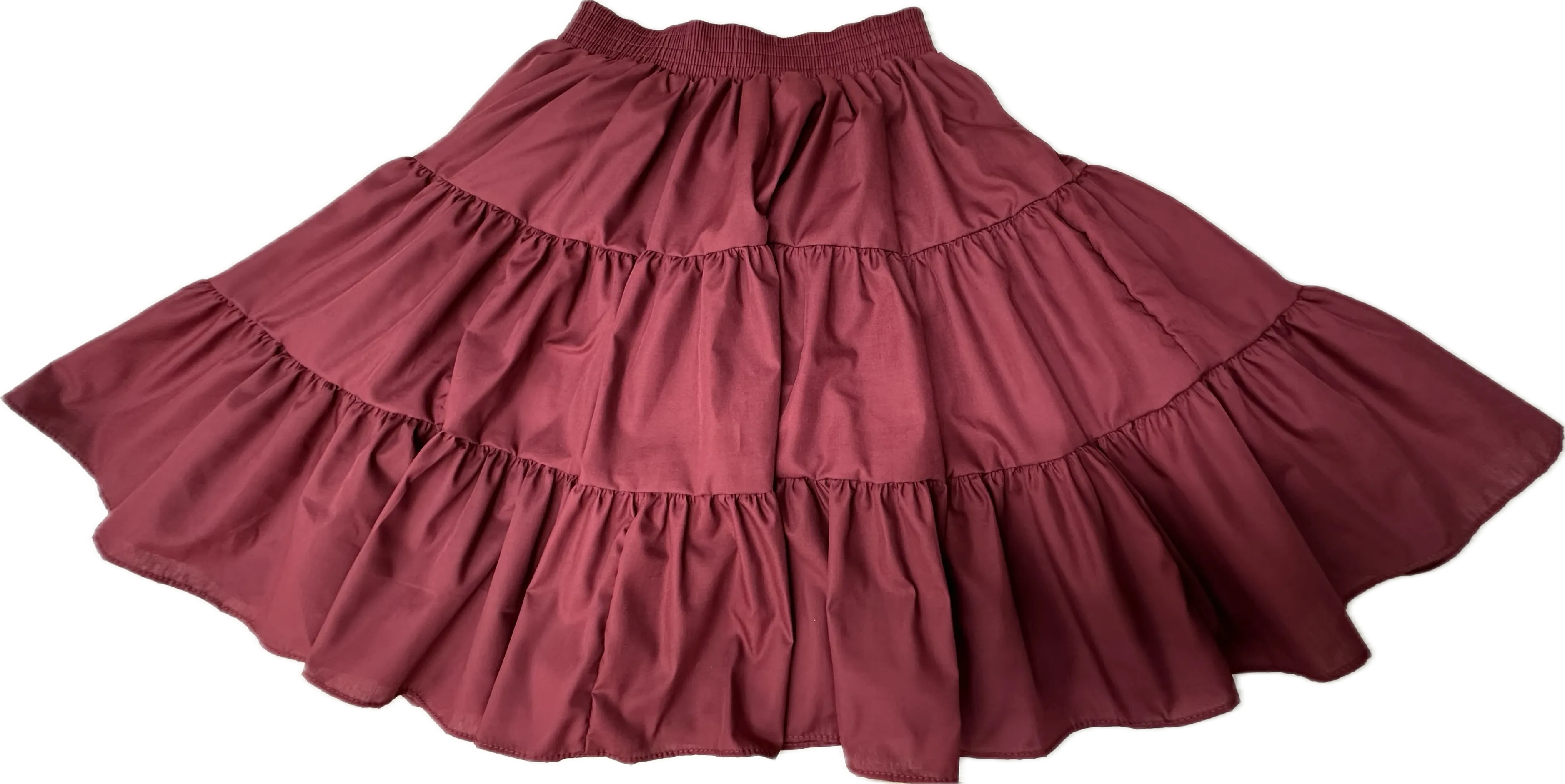 Basic 3 Tier Square Dance Skirt