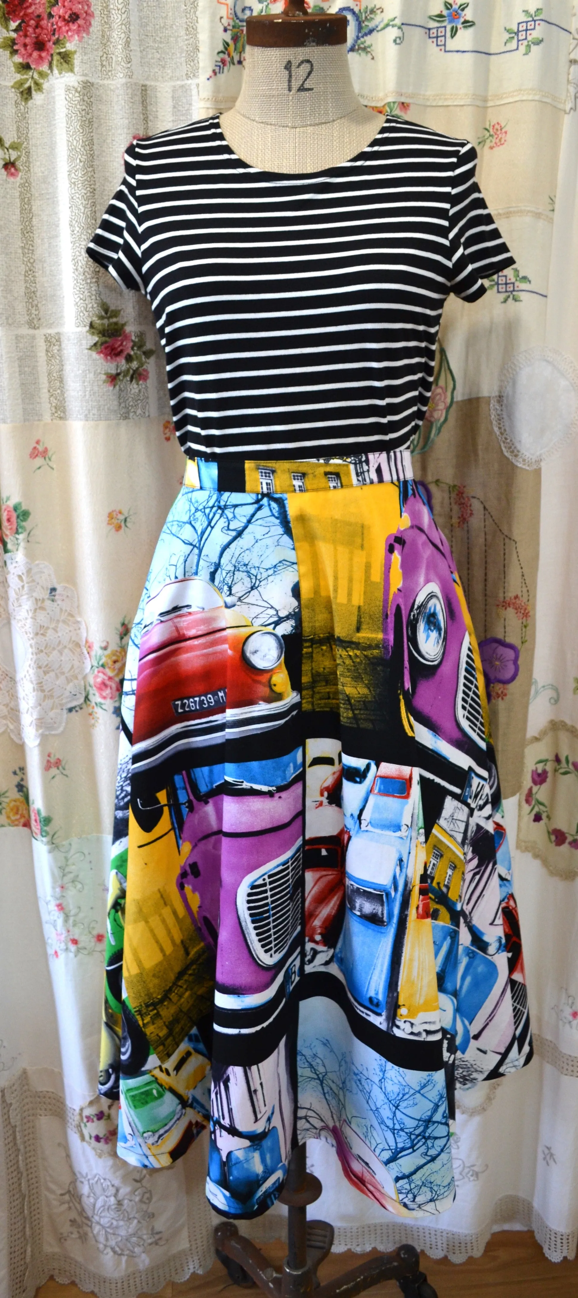 Berserk Modern transport  Circle skirt Dopamine dressing