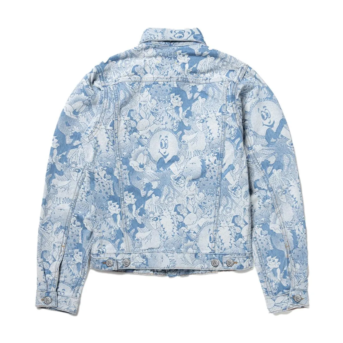 Cartoon Trucker Jacket 'Pale Wash'