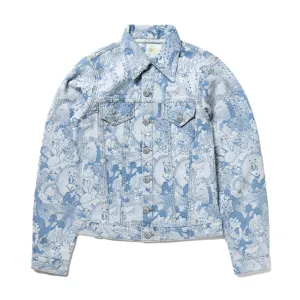 Cartoon Trucker Jacket 'Pale Wash'
