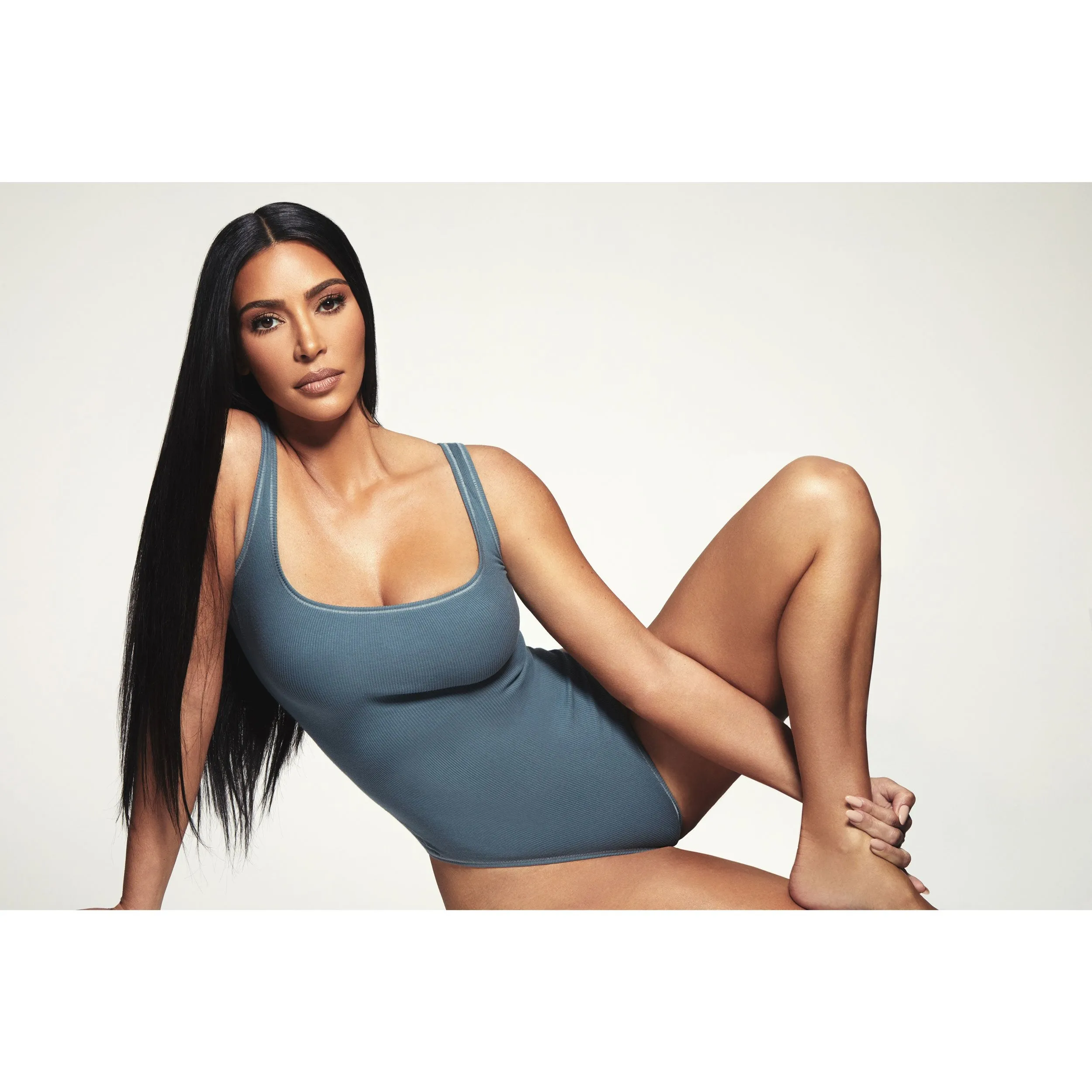 COTTON RIB BODYSUIT | KYANITE