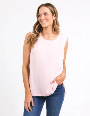 Curtis Woven Tank Pinkaboo