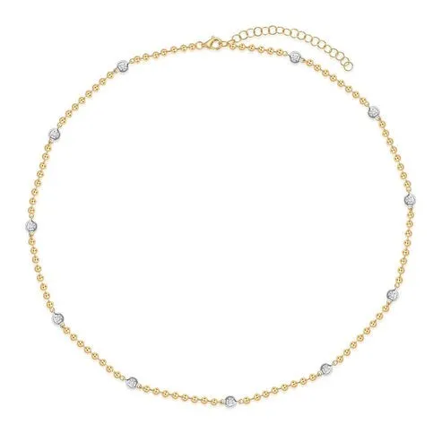 Diamond Heritage Station Necklace