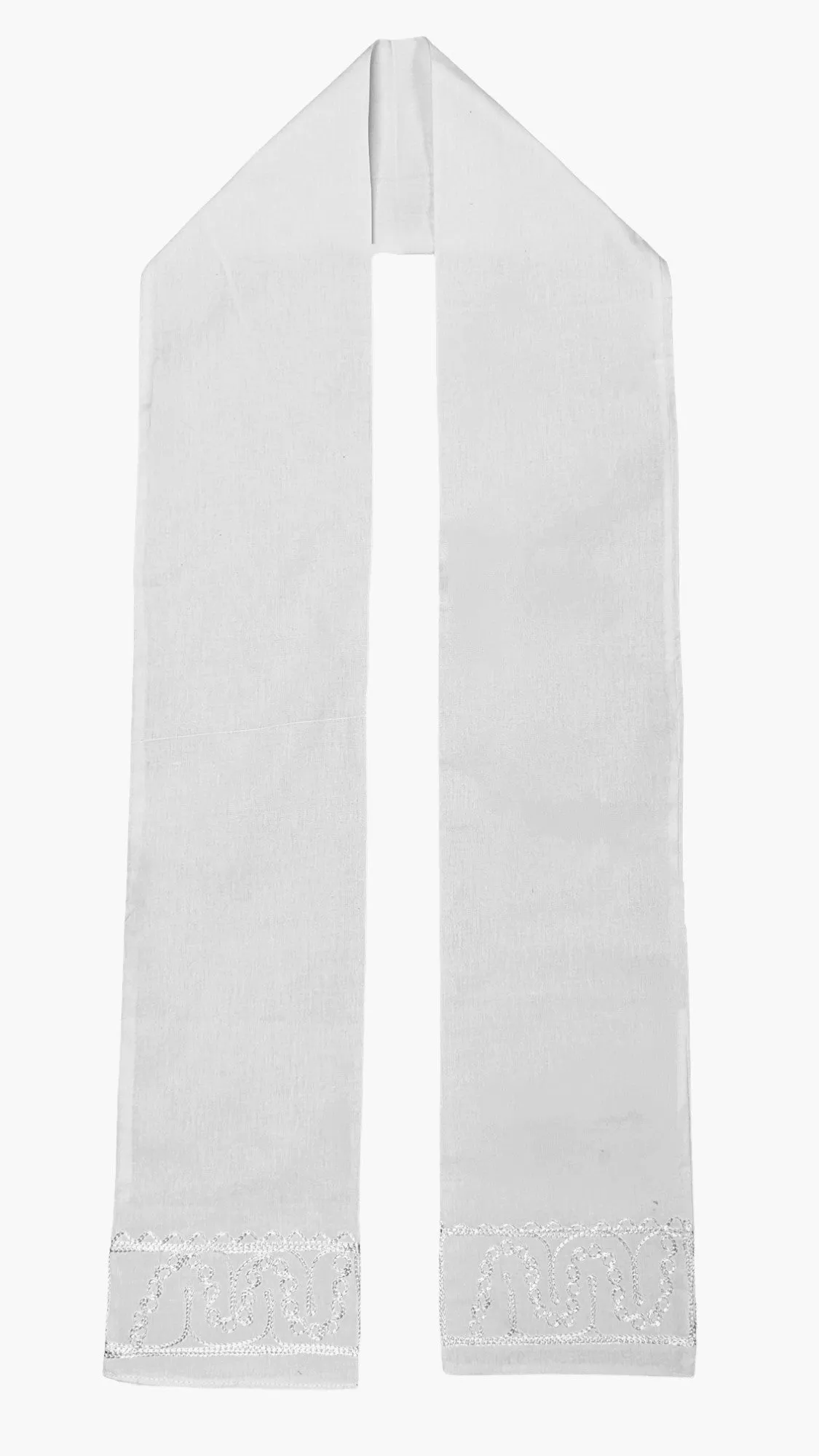 Dupsie's Jamani Essence Off-White Embroidered African Sash DP670S