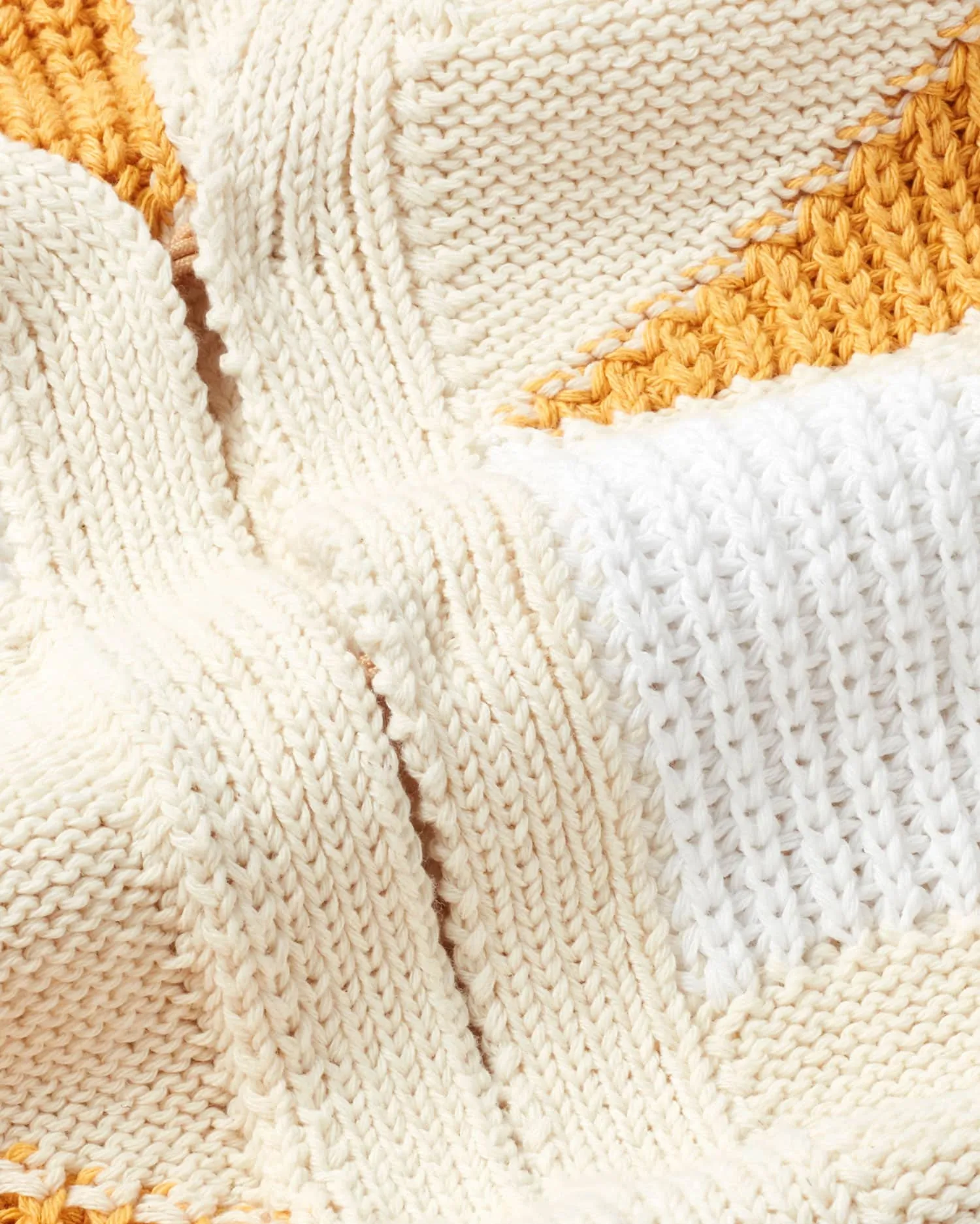 Ecru Knitted Robbie Vest