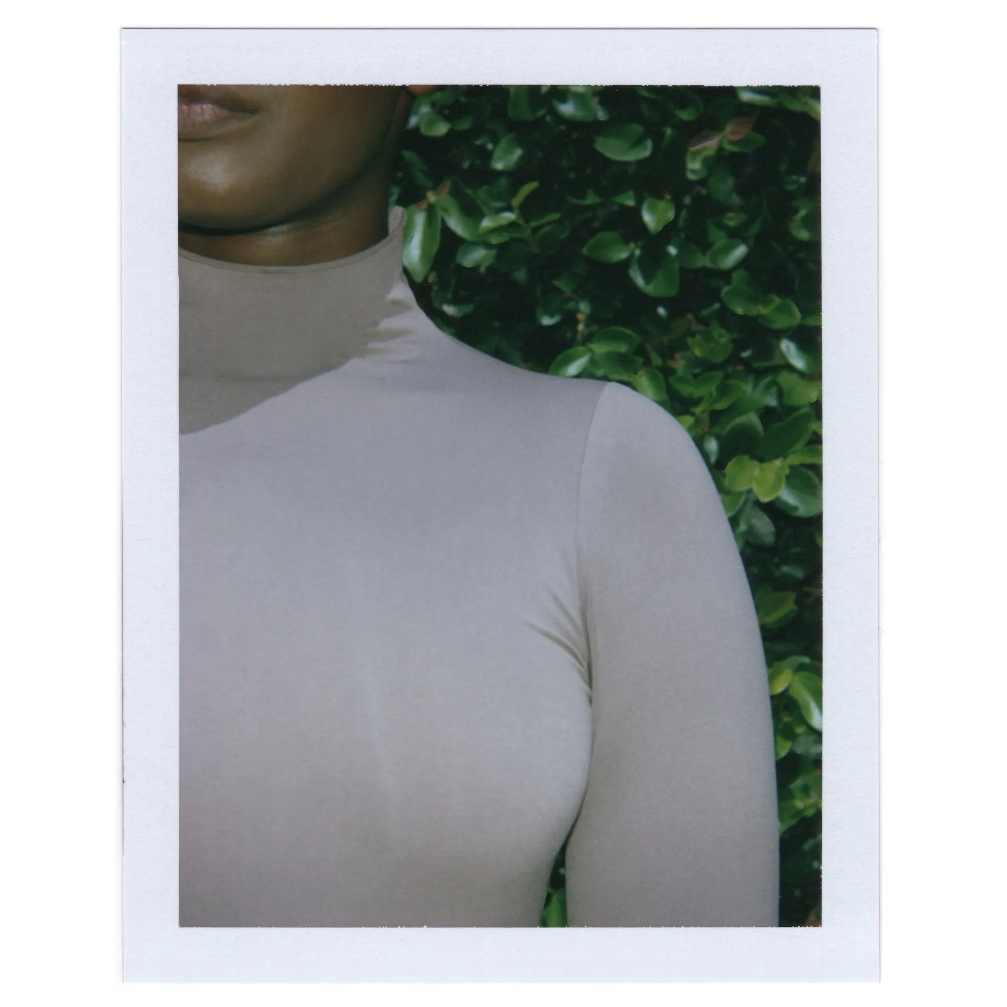ESSENTIAL MOCK NECK LONG SLEEVE BODYSUIT | ONYX