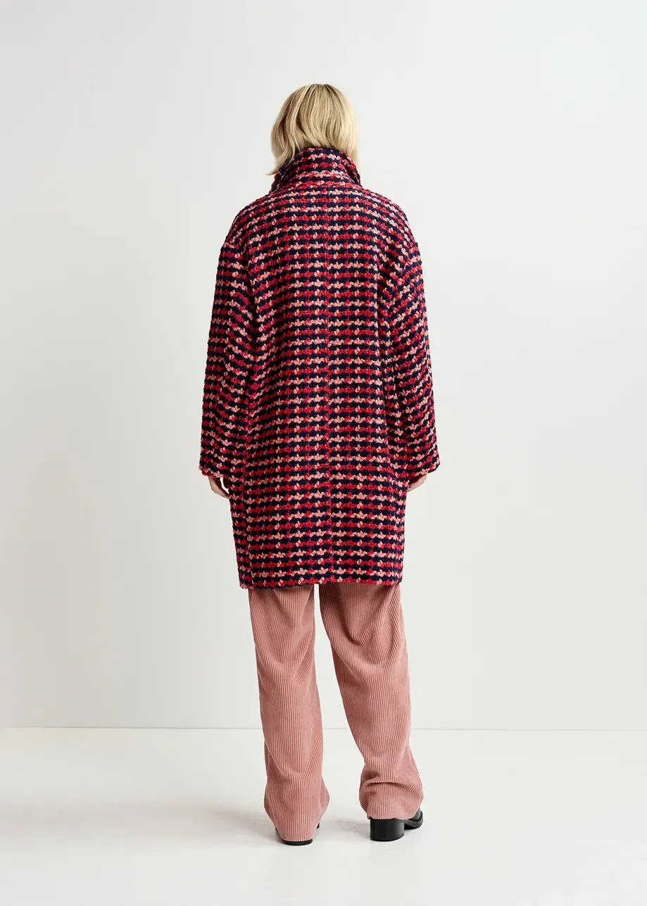 ESSENTIEL Wool-blend Tweed Coat