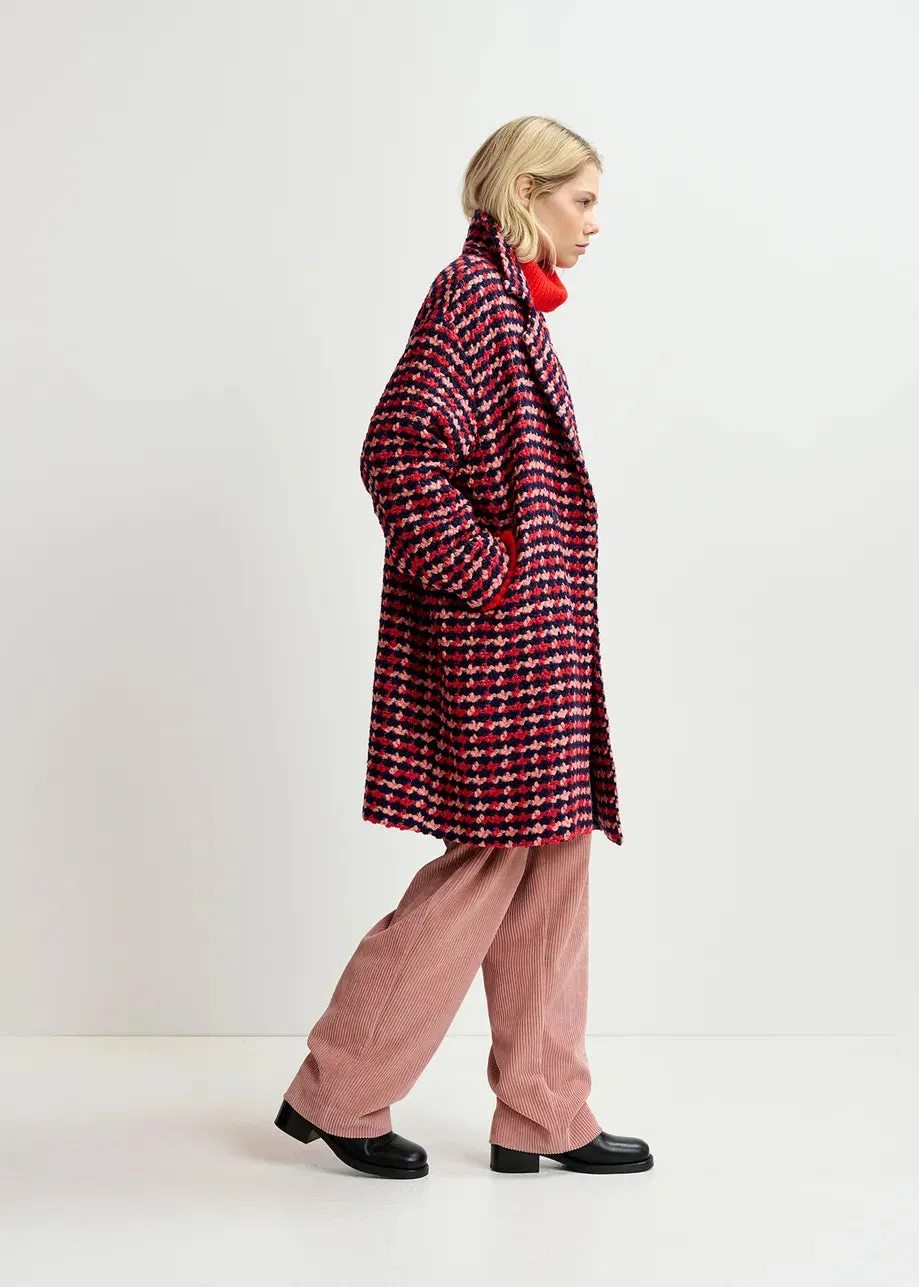 ESSENTIEL Wool-blend Tweed Coat