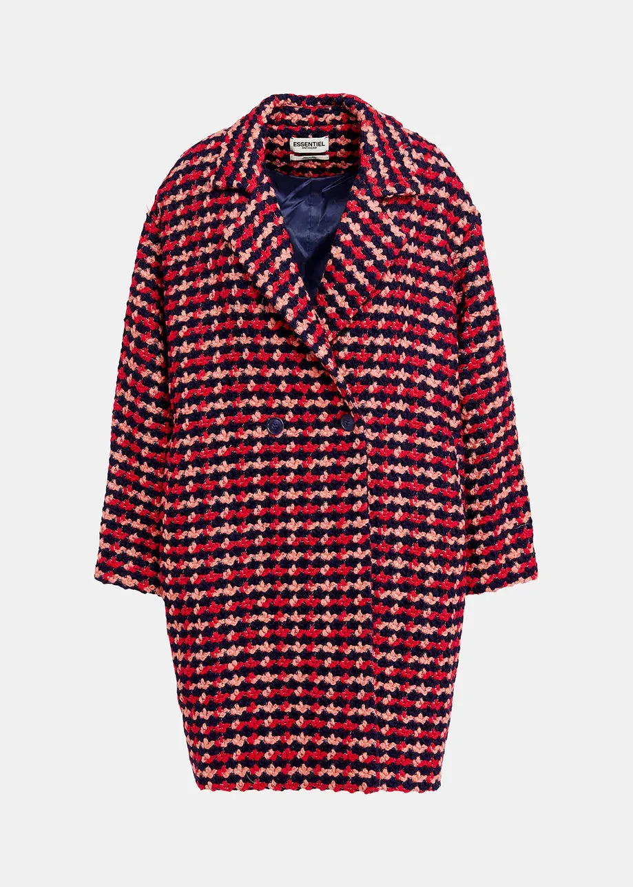 ESSENTIEL Wool-blend Tweed Coat