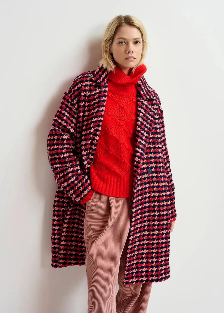 ESSENTIEL Wool-blend Tweed Coat
