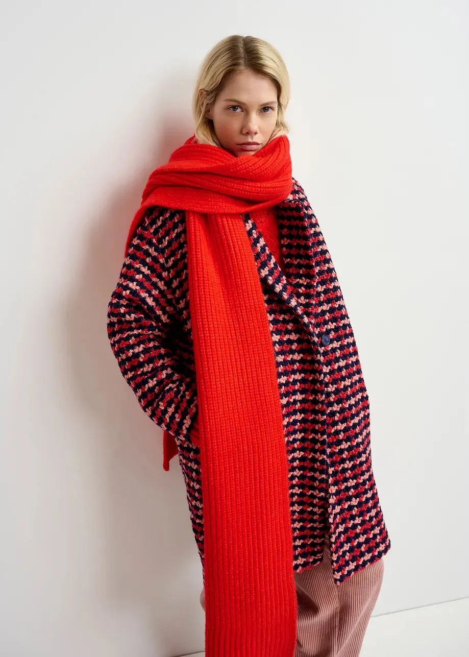 ESSENTIEL Wool-blend Tweed Coat