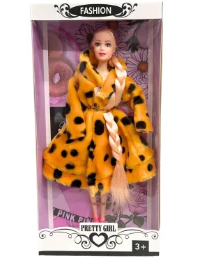 Fashion Pretty Girl Toy Doll Winter Wear