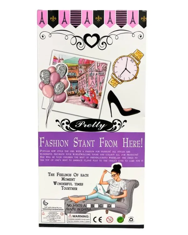 Fashion Pretty Girl Toy Doll Winter Wear