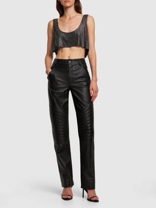 Giuseppe Di Morabito   Embellished cropped tank top 