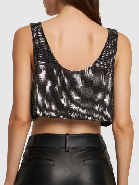 Giuseppe Di Morabito   Embellished cropped tank top 
