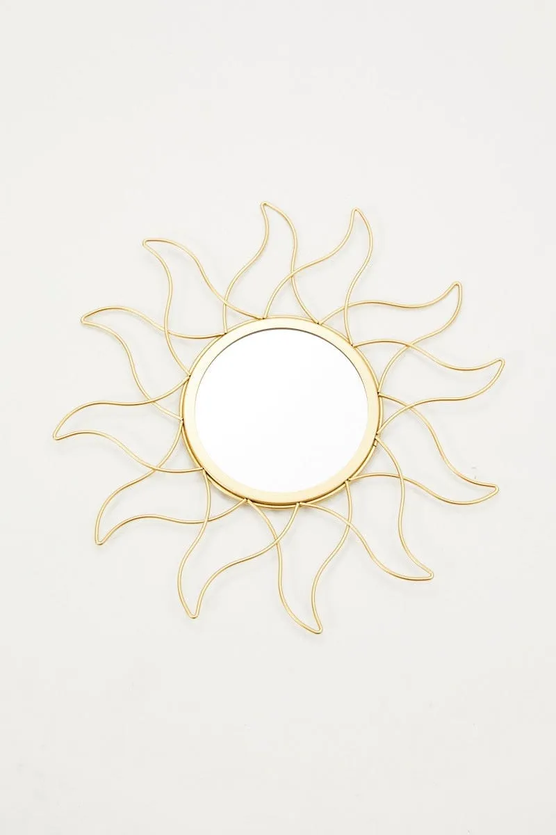 Gold Sun Mirror