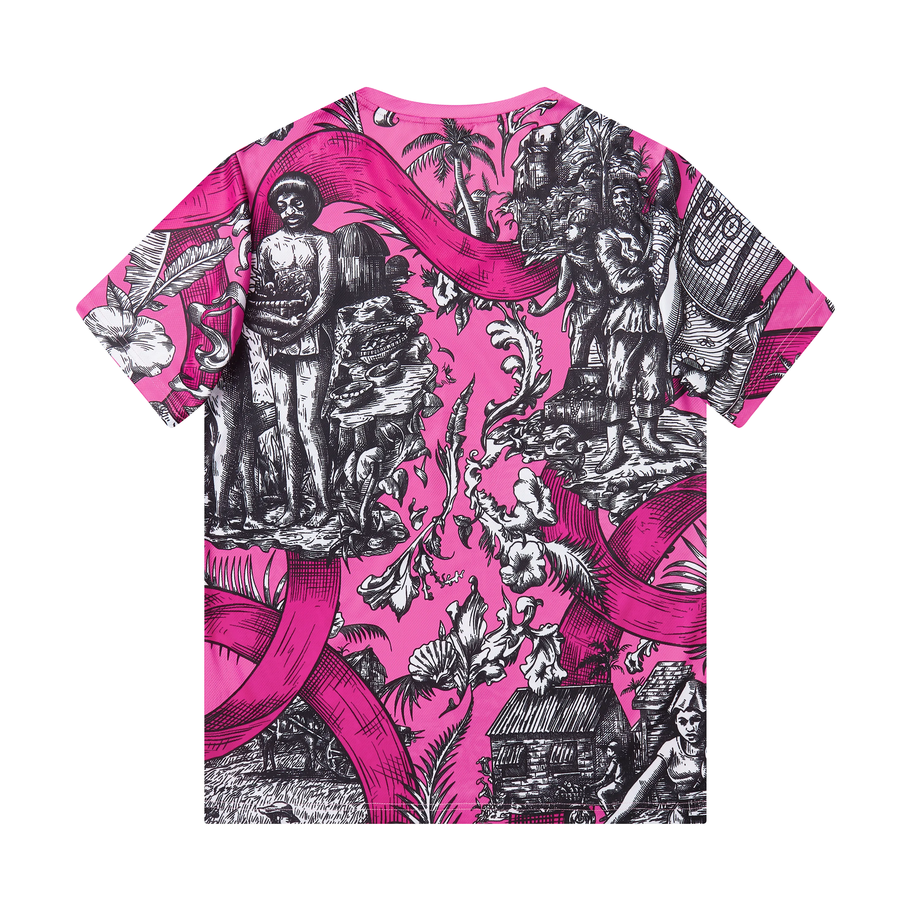 HERITAGE BREAST CANCER AWARENESS TEE-PINK & BLACK