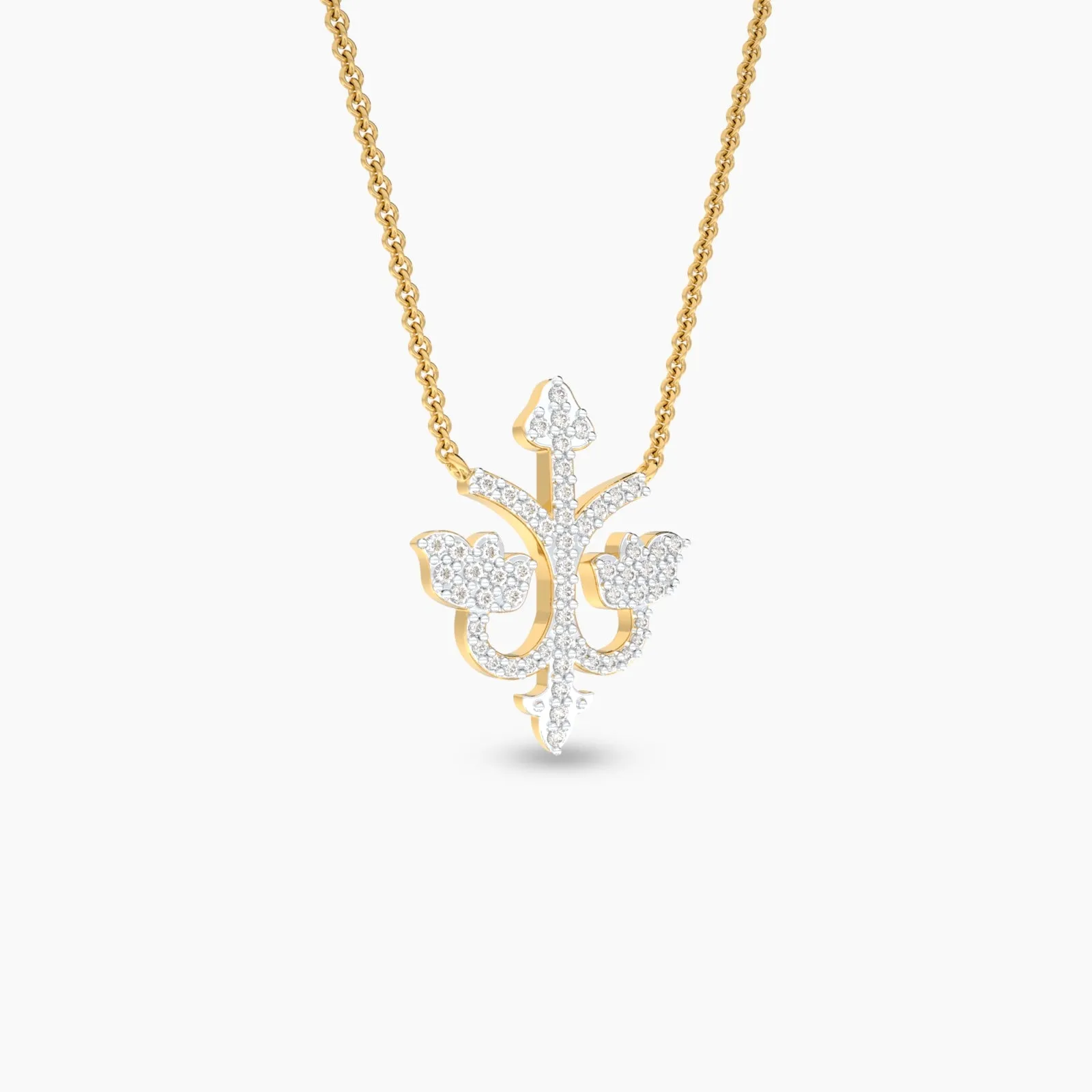 Heritage Lantern Diamond Necklace