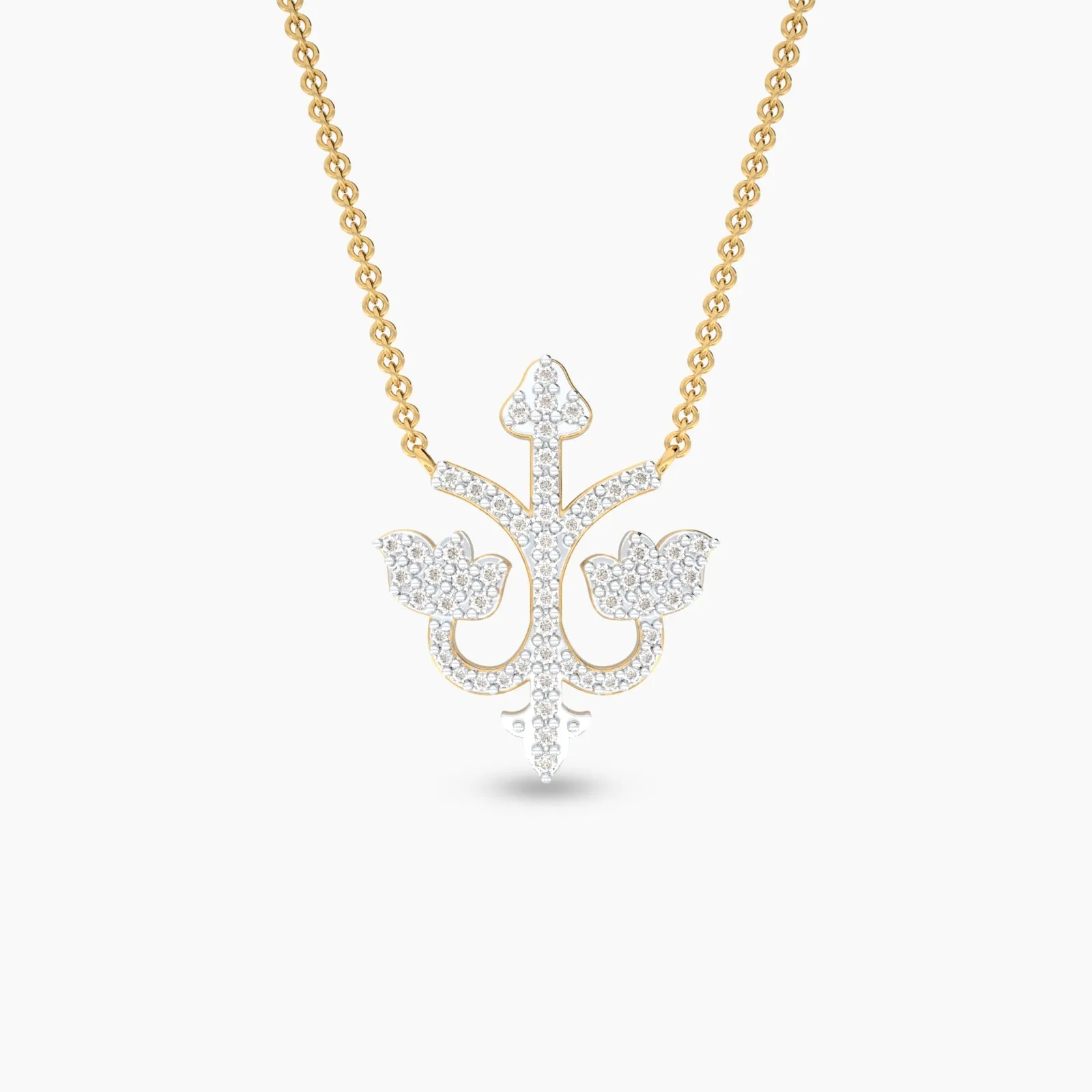Heritage Lantern Diamond Necklace