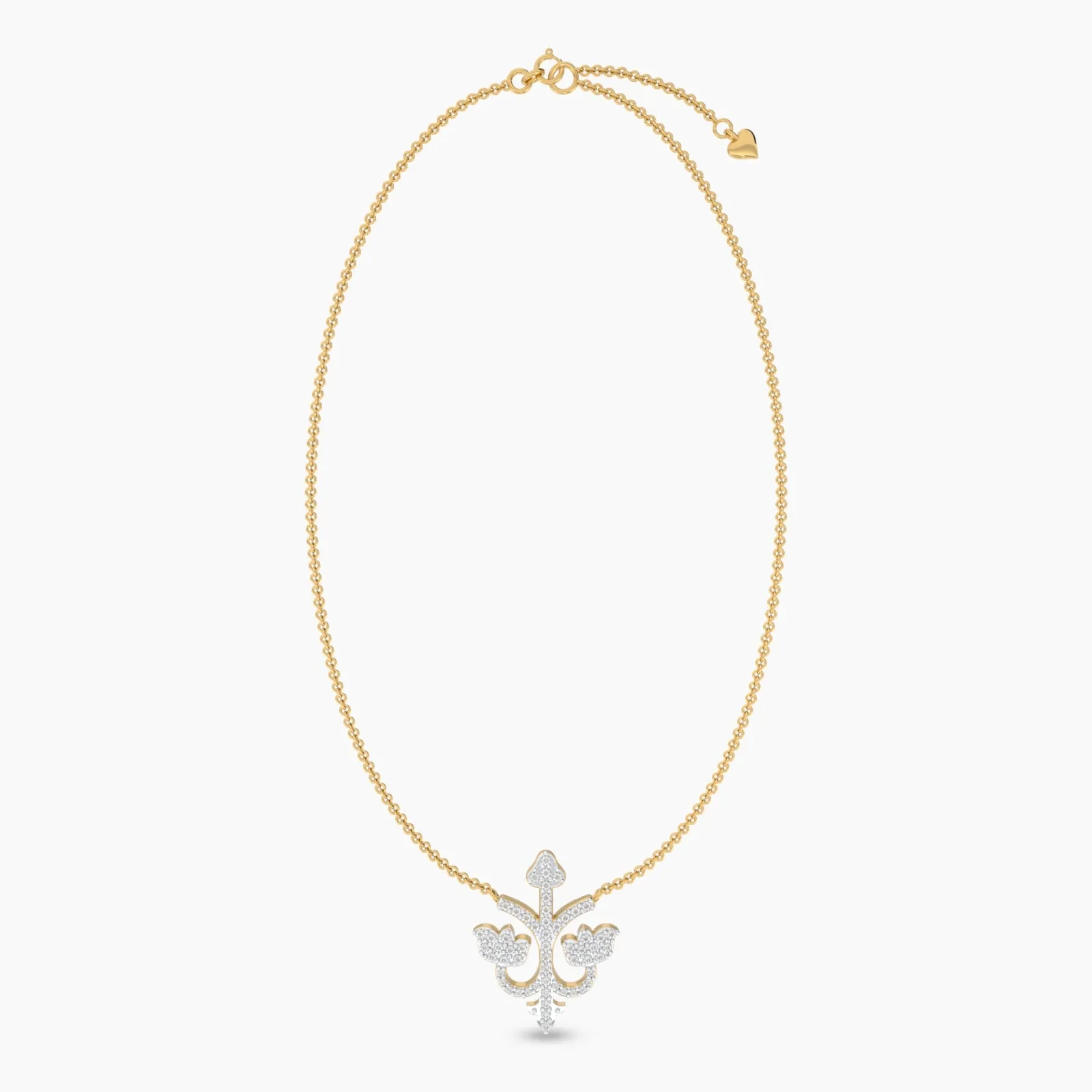 Heritage Lantern Diamond Necklace