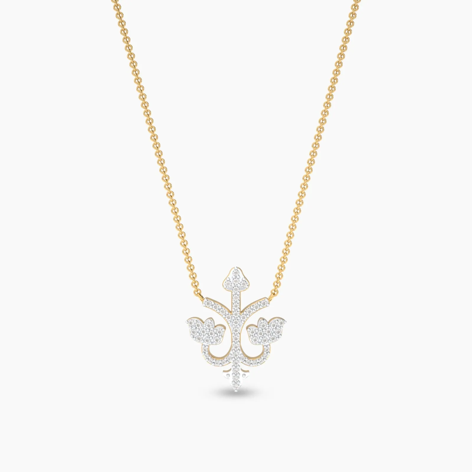 Heritage Lantern Diamond Necklace