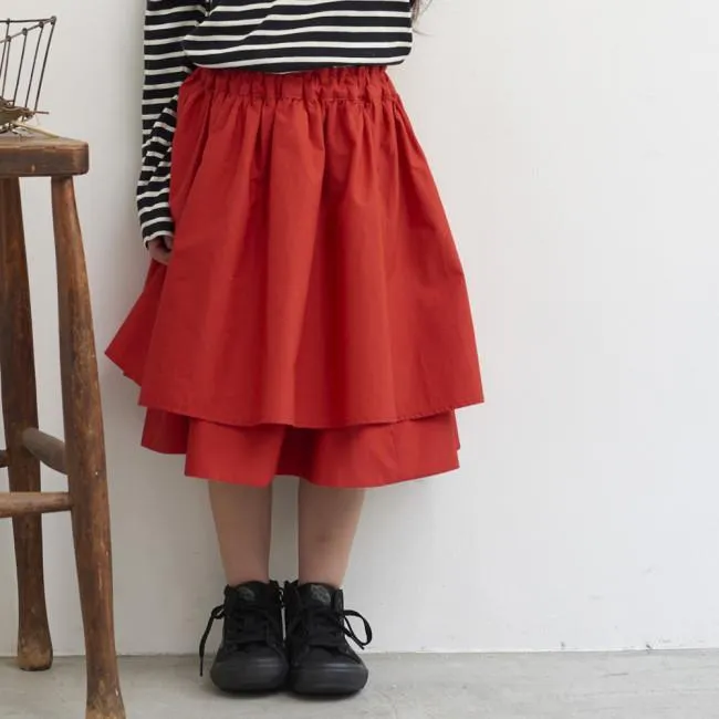 HÄP & CRAFT | Kidswear | 2-way Gathered Skirt - Blue / Red / Yellow