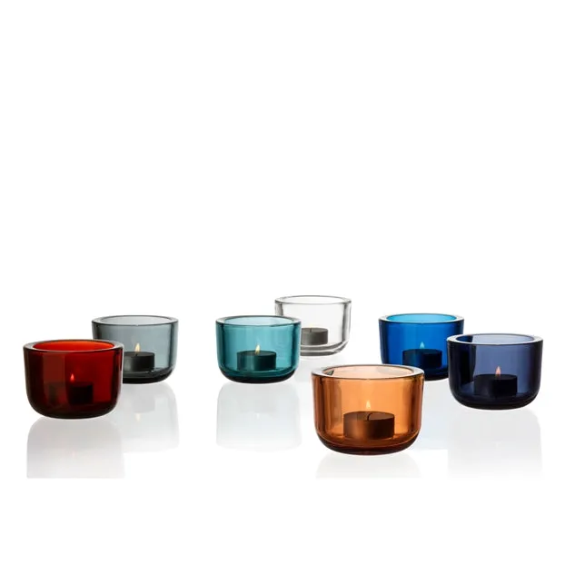 IITTALA | Glassware | KIVI Votives | Kivi Tealight Candle Holder 60mm - Turquoise