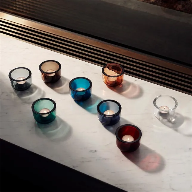 IITTALA | Glassware | KIVI Votives | Kivi Tealight Candle Holder 60mm - Turquoise