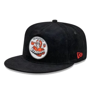 Illawarra Steelers GOLFER CORDUROY Heritage Retro Flat Cap NRL Rugby League By New Era