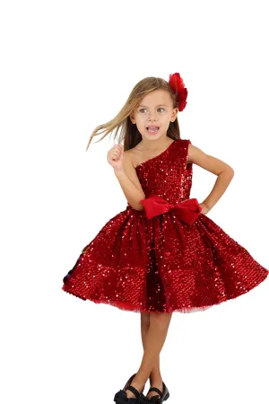 Isabella Red Party Dress