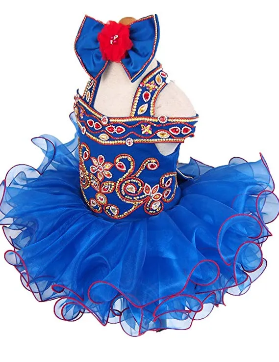 Jenniferwu Infant Toddler Baby Newborn Little Girl's Pageant Party Birthday Dress G225B