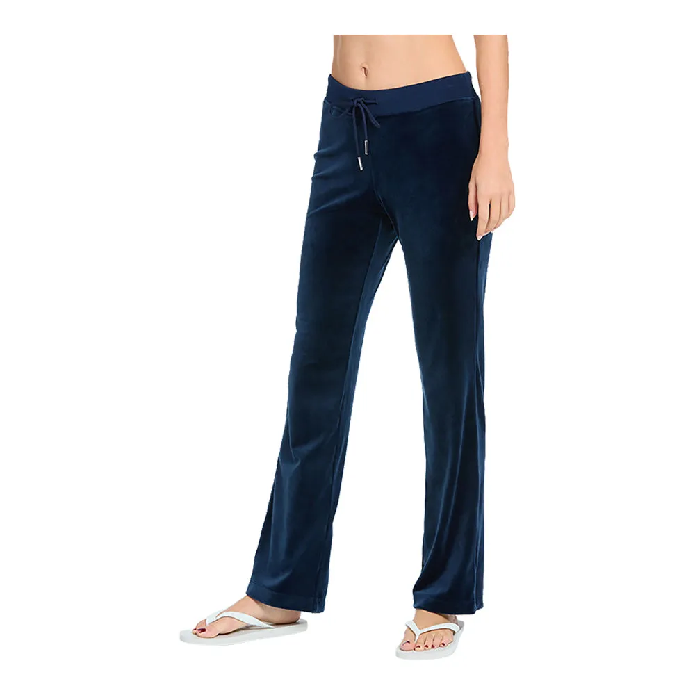 Juicy Couture Women's OG Big Bling Velour Track Pants