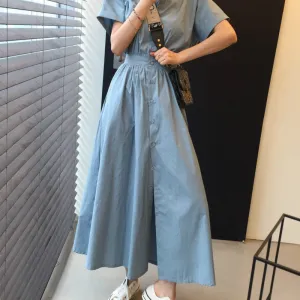 Julia Fashion - Chic Solid Casual Summer Dress