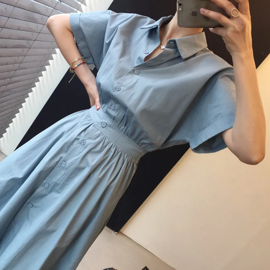 Julia Fashion - Chic Solid Casual Summer Dress