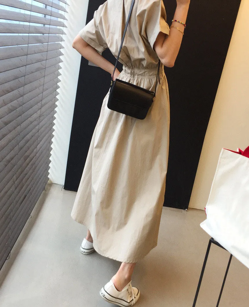 Julia Fashion - Chic Solid Casual Summer Dress