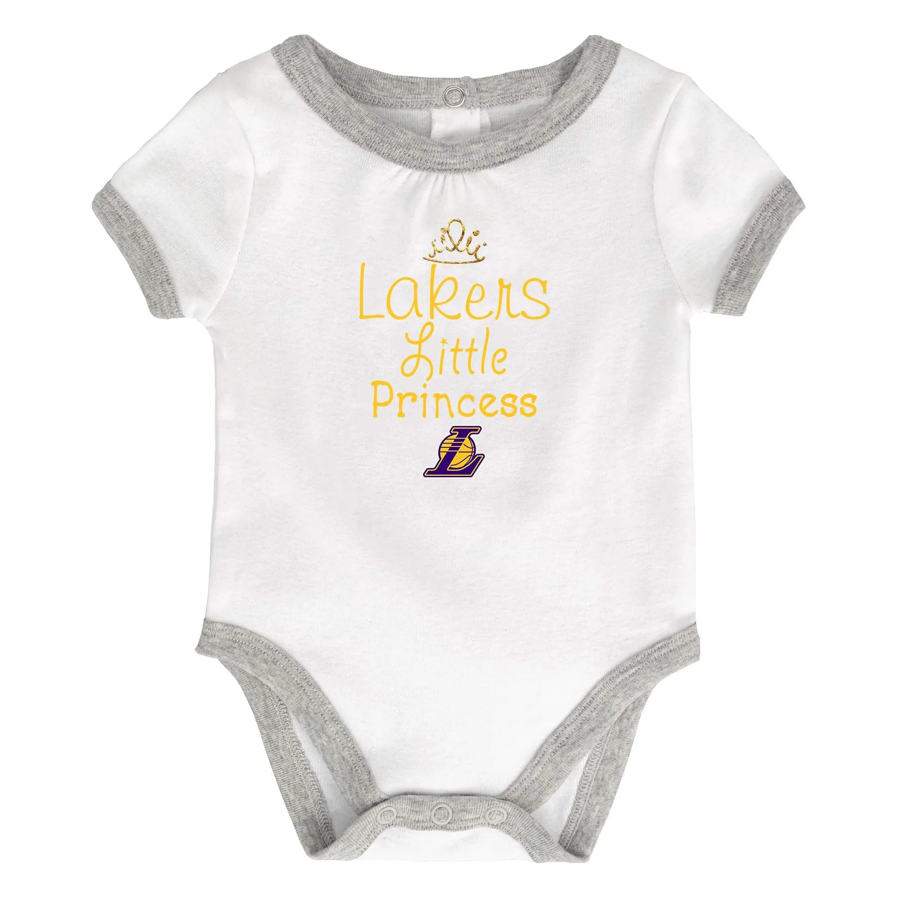 Lakers Princess Bodysuit with Tutu Leggings
