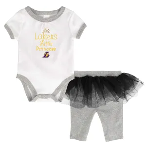 Lakers Princess Bodysuit with Tutu Leggings