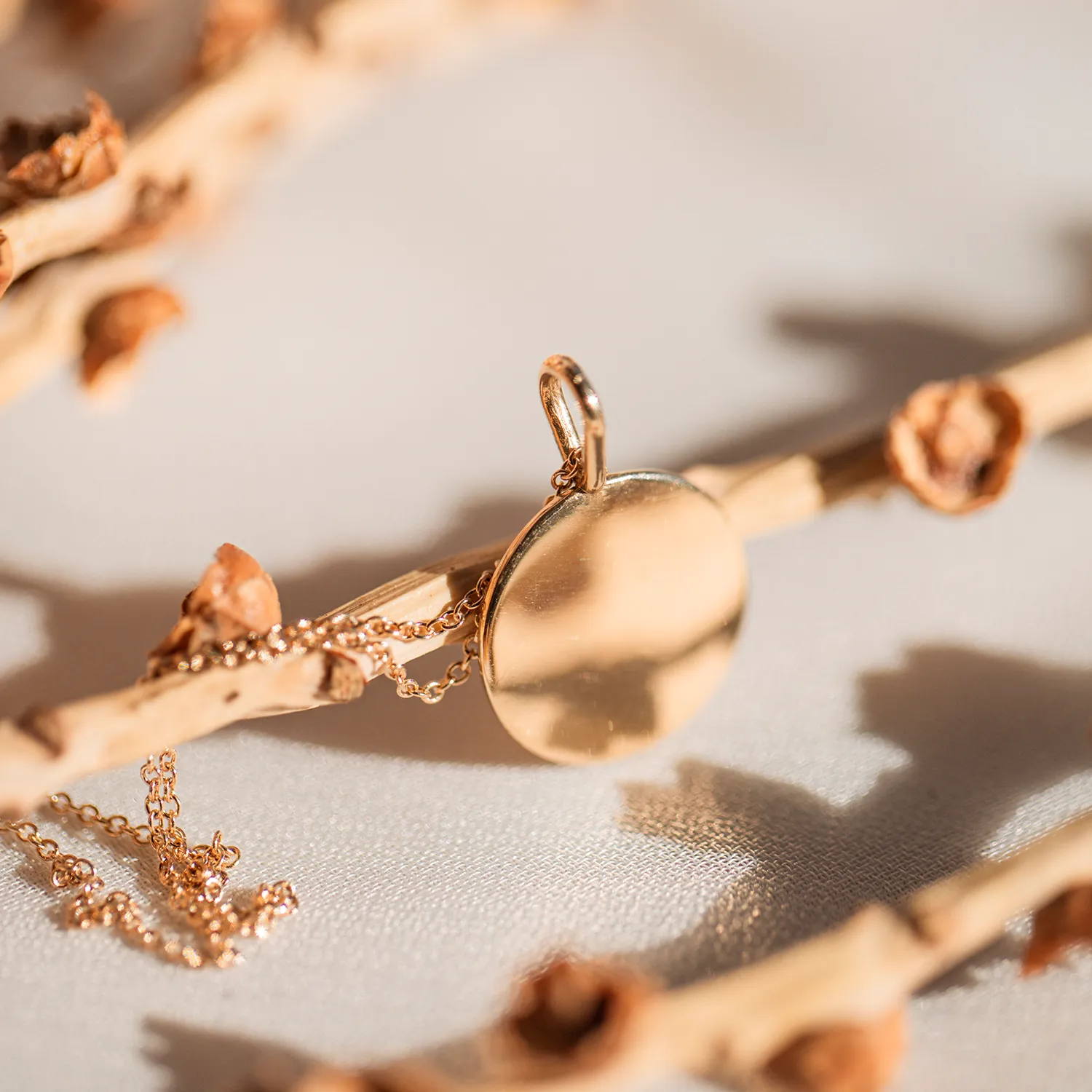 Large Round Heritage Charm