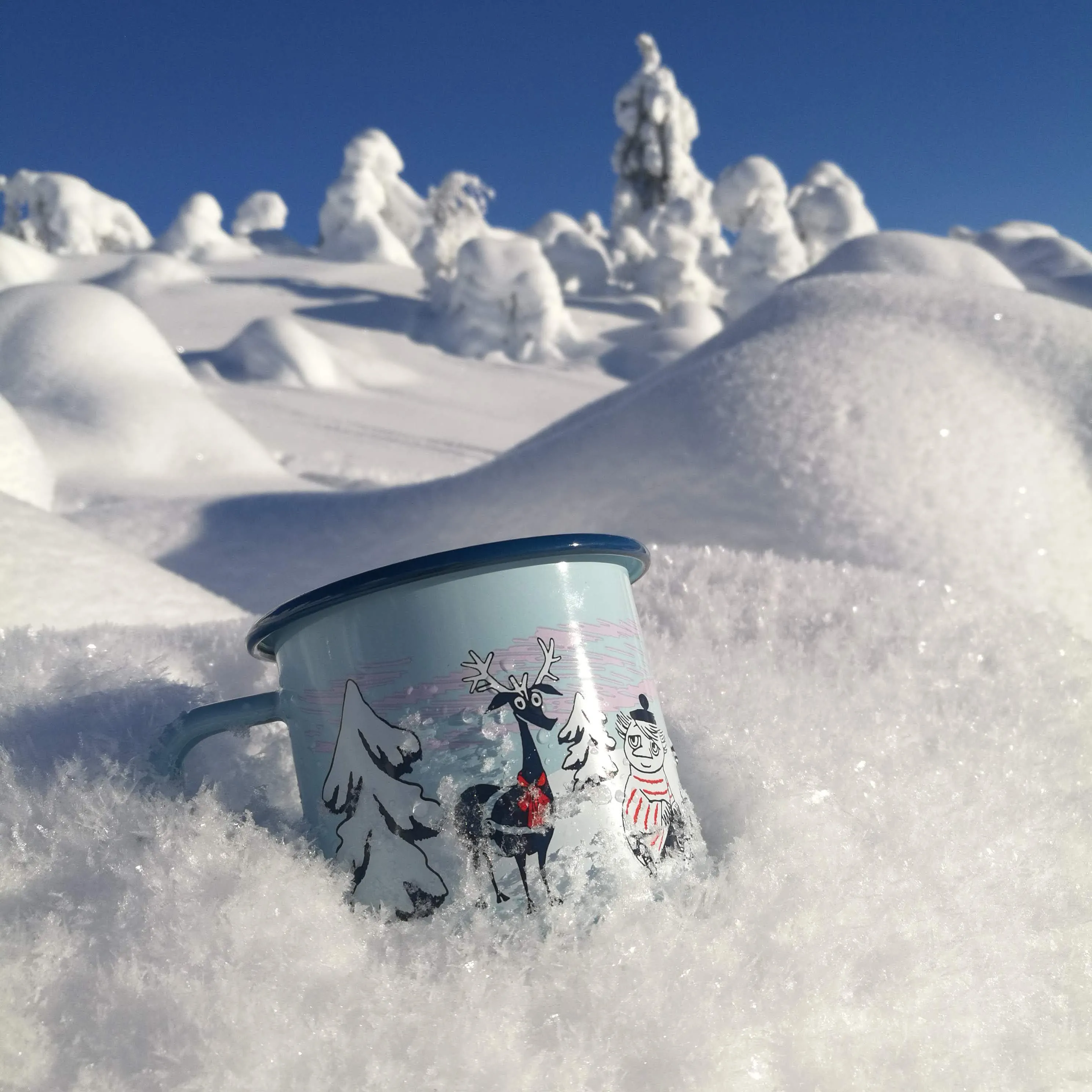 Moomin | Mug | Moomin Enamel Mug | Magic Winter