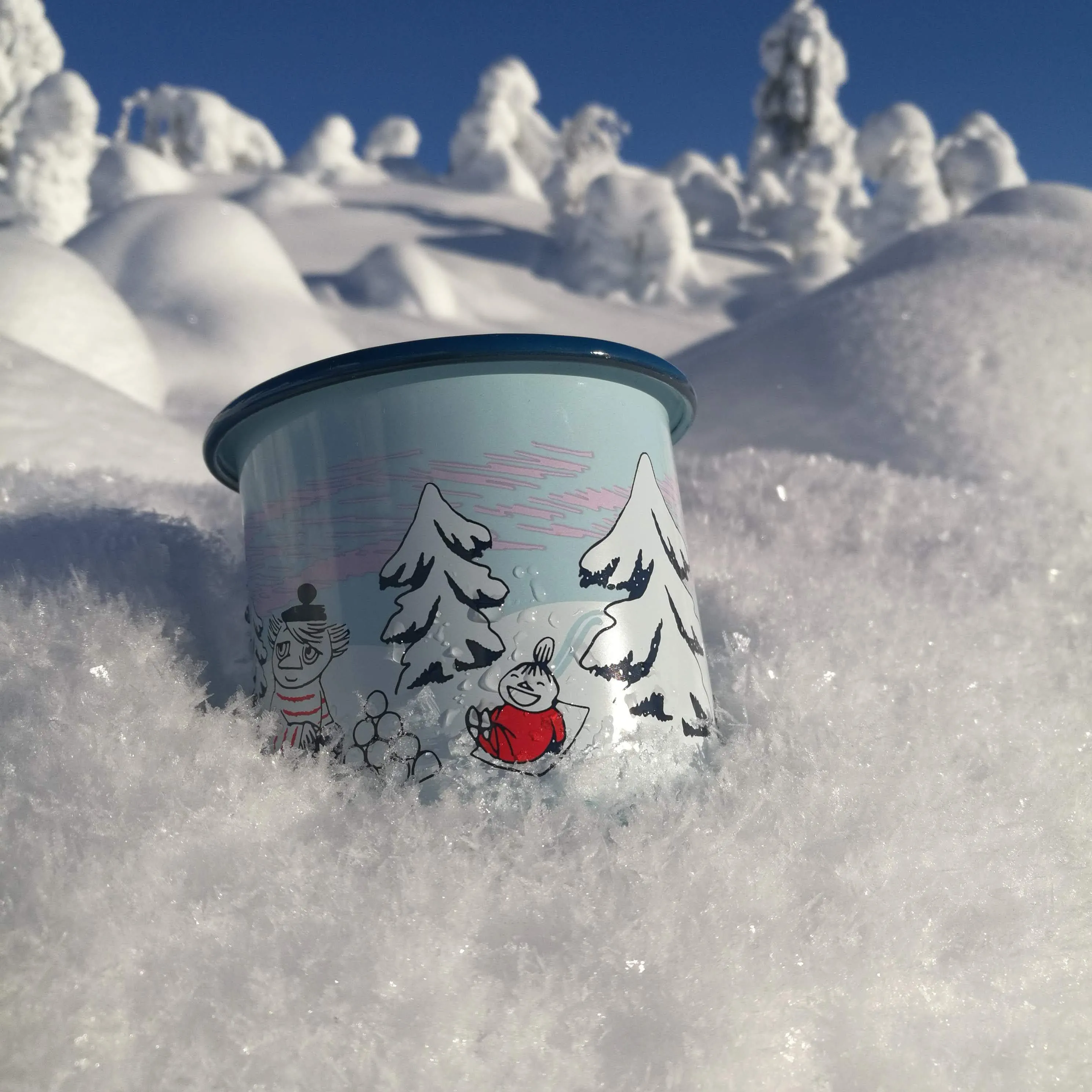 Moomin | Mug | Moomin Enamel Mug | Magic Winter