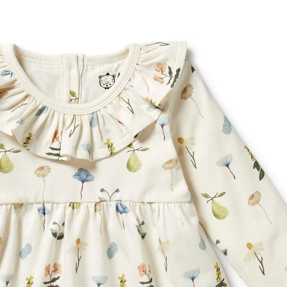 Petit Garden Organic Ruffle Dress
