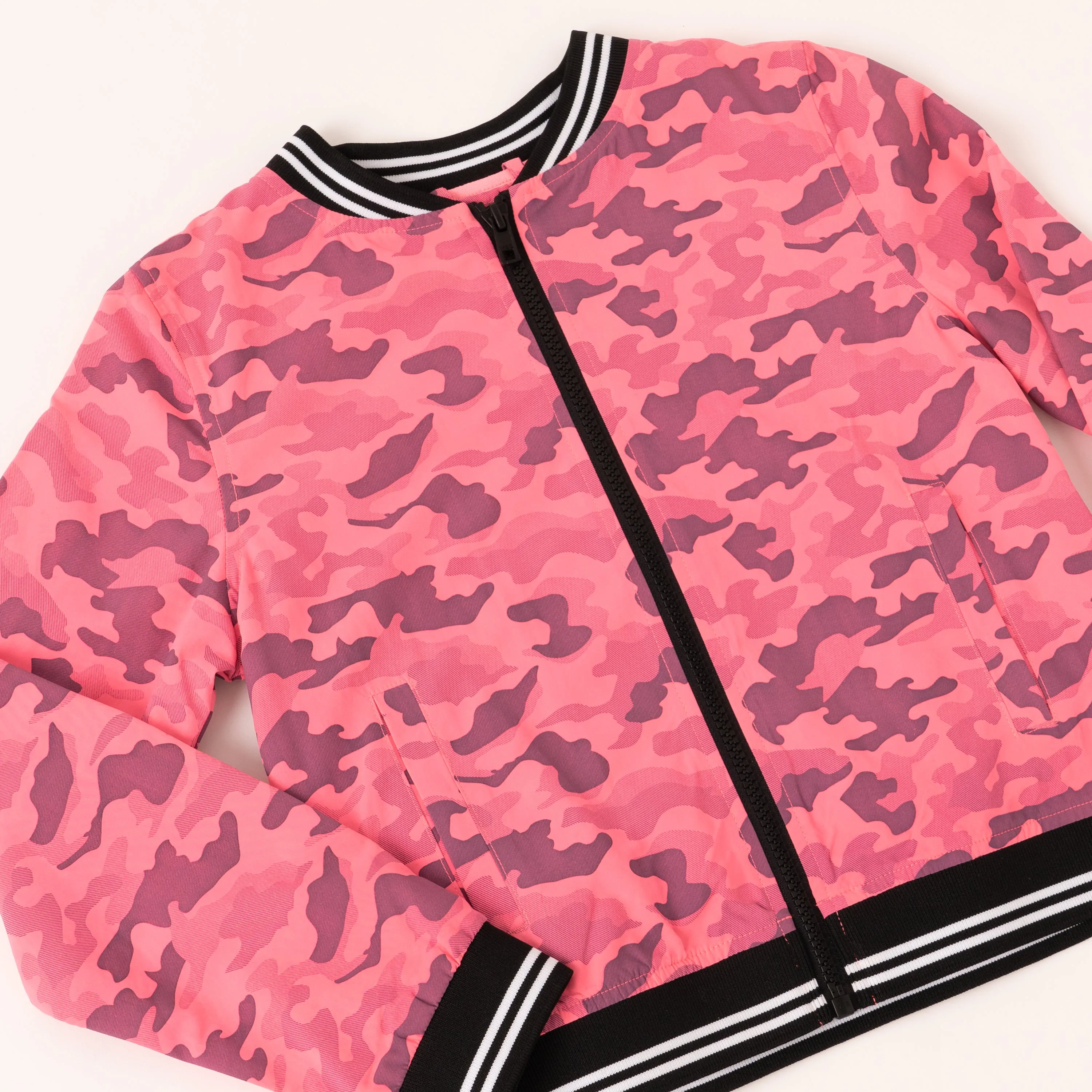 Pink Camo Track Jacket