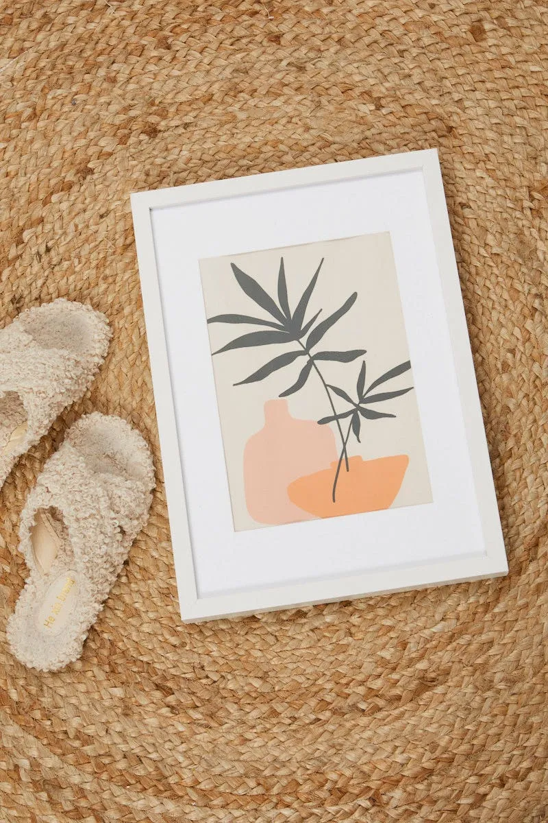 Print Vase And Plant A3 Poster Print