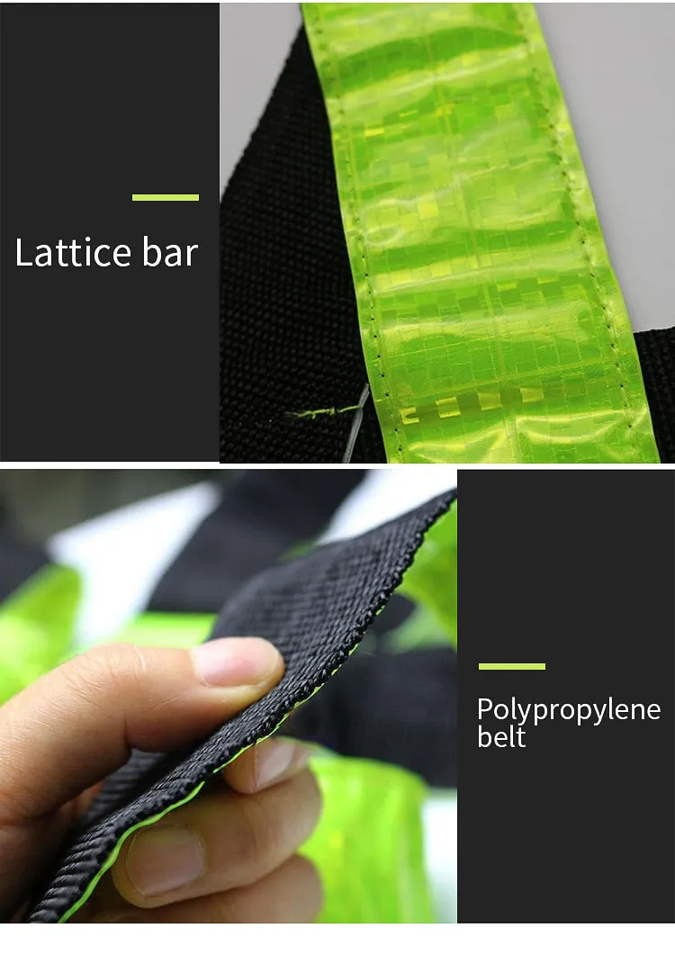 Reflective lattice vest for work(MJ-S18)